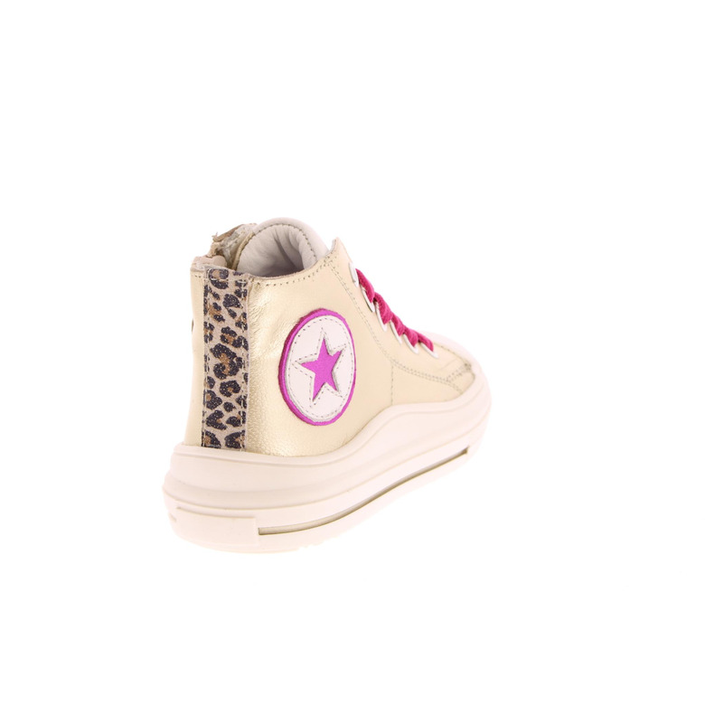 Hip chaussures hautes or 4
