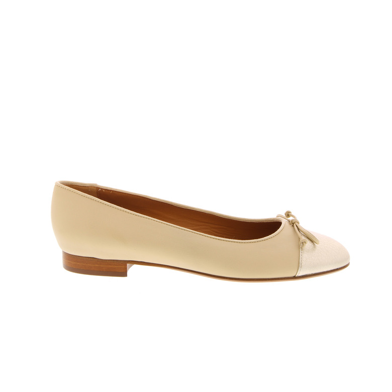 Voltan ballerines ecru 1
