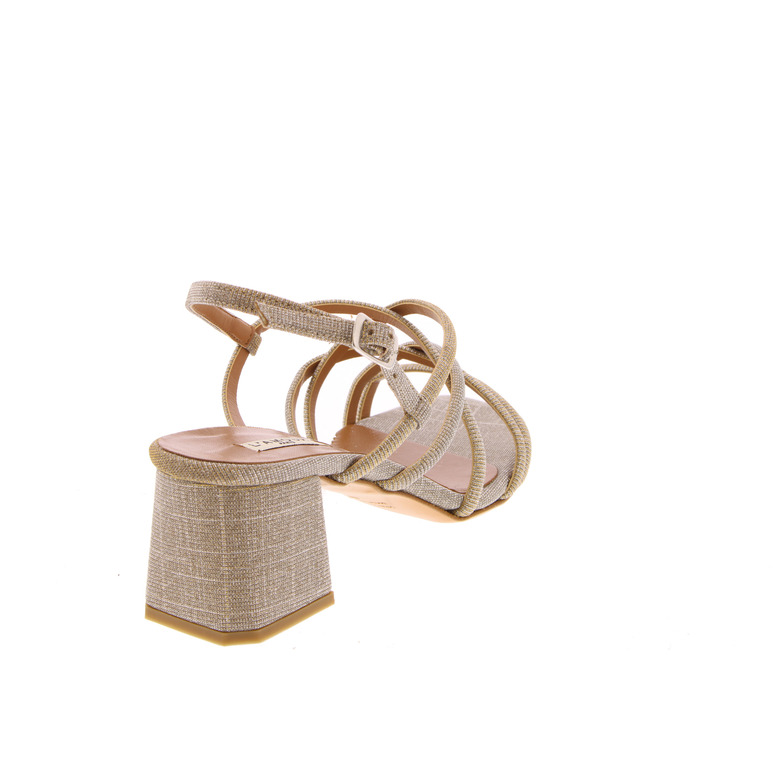L' Amour sandalen gold 4