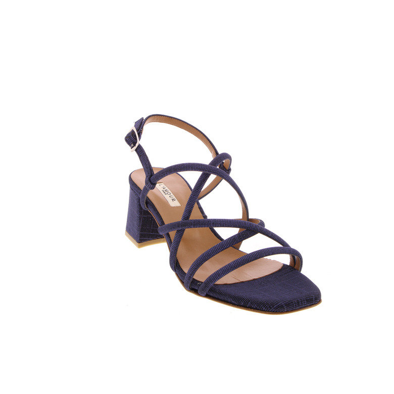 L' Amour sandalen blau 2