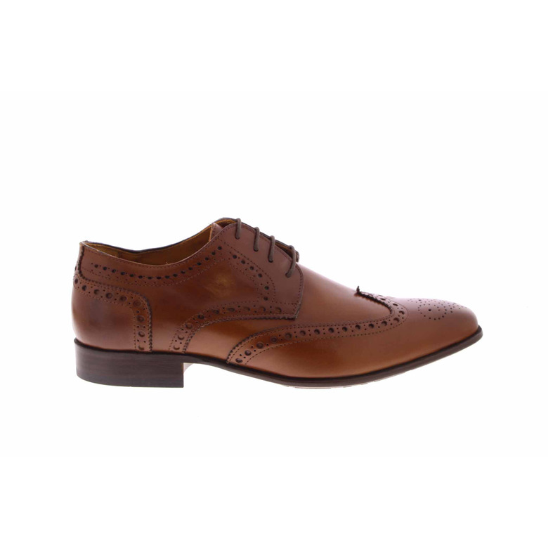 Tavares schnürschuhe cognac