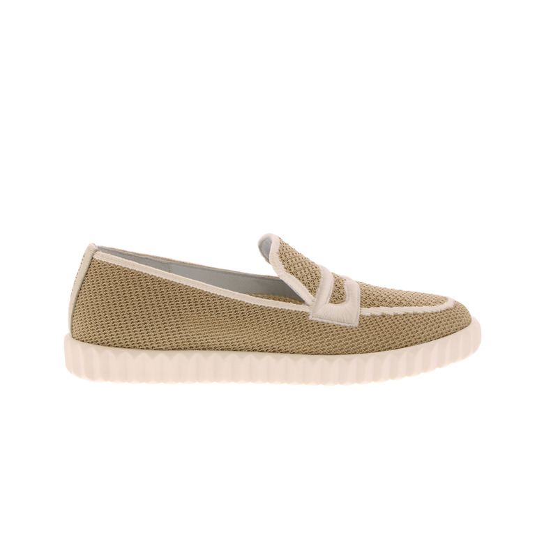 Voile Blanche mokassins beige 1