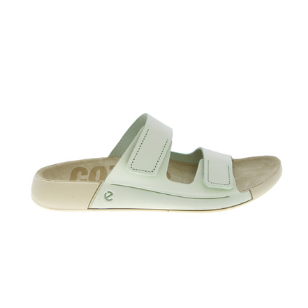 Ecco thong slippers green