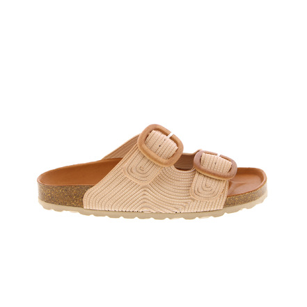 Verbenas tongs beige