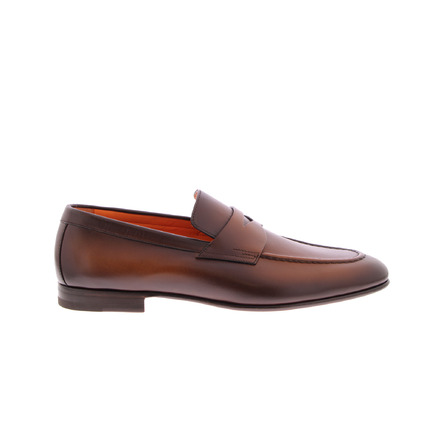 Santoni mocassins & loafers bruin