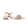 Nero Giardini sandalen silber 1