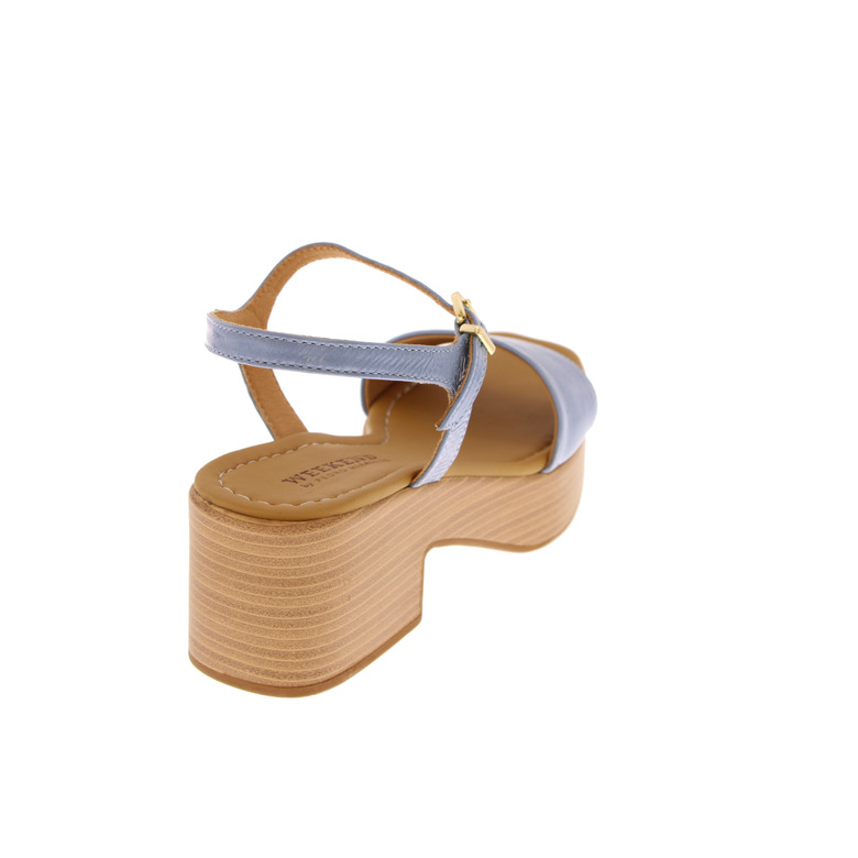 Weekend sandalen blau 4