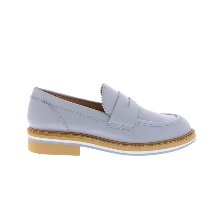 J.hay mocassins blauw