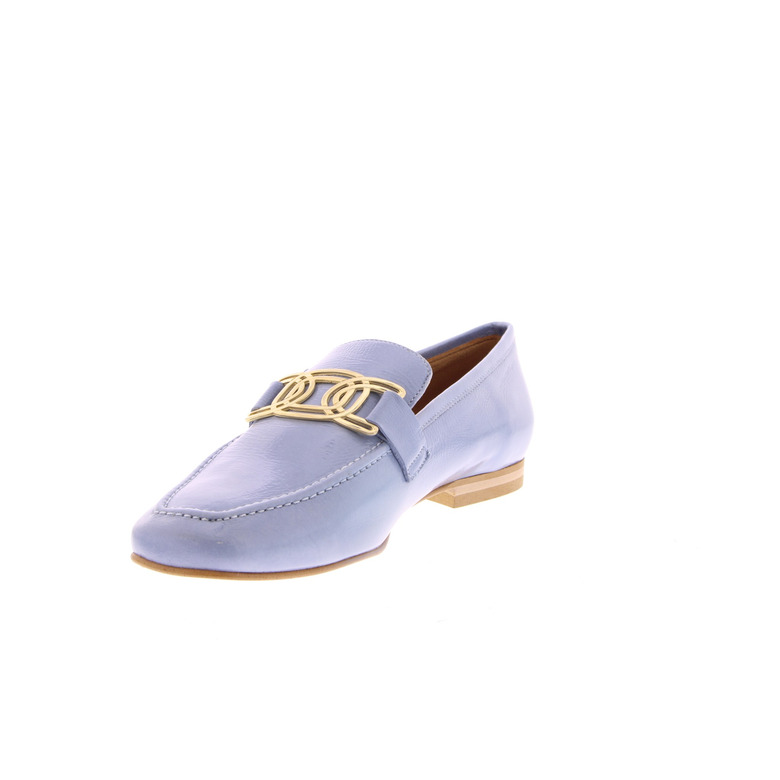 J.hay mocassins blauw 3