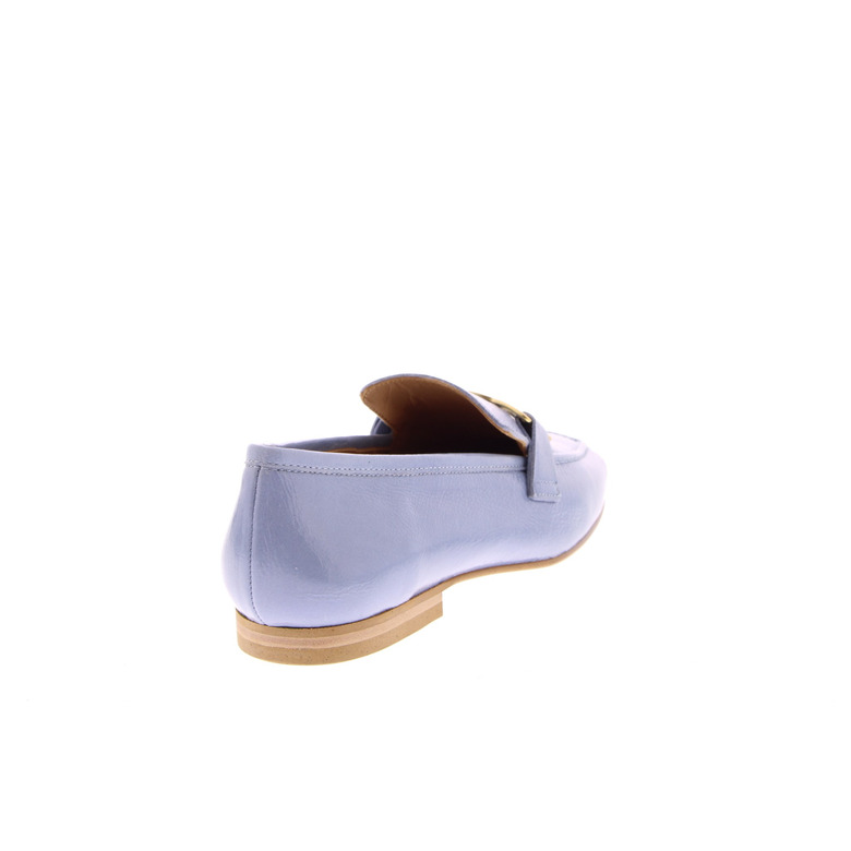 J.hay mocassins blauw 4