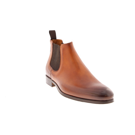 Flecs hoge schoenen cognac