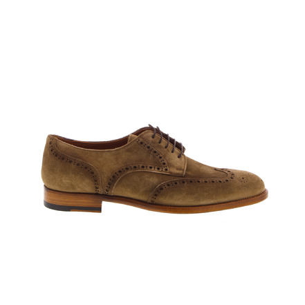 Flecs veterschoenen taupe