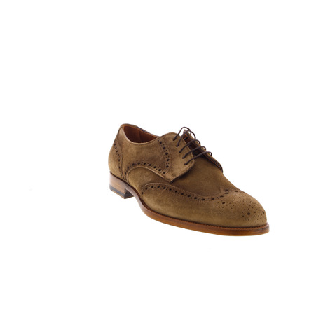 Flecs veterschoenen taupe