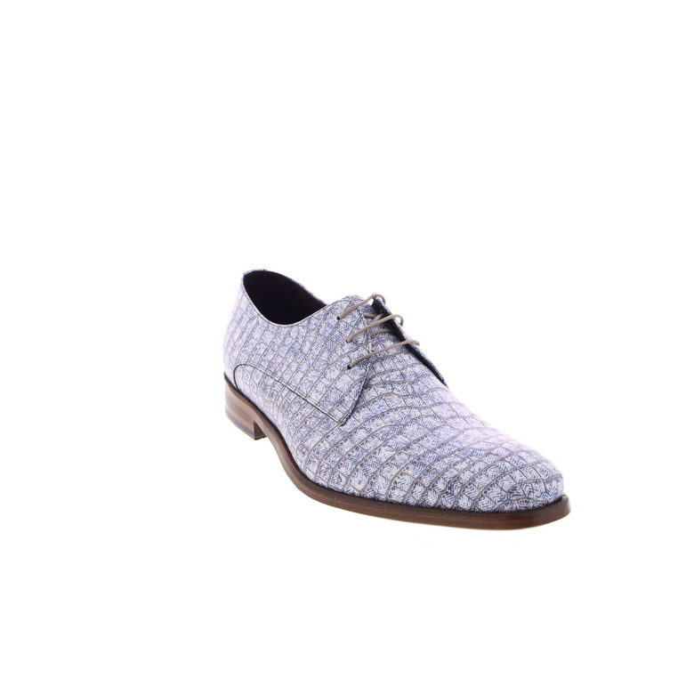 Floris Van Bommel chaussures à lacets bleu 2