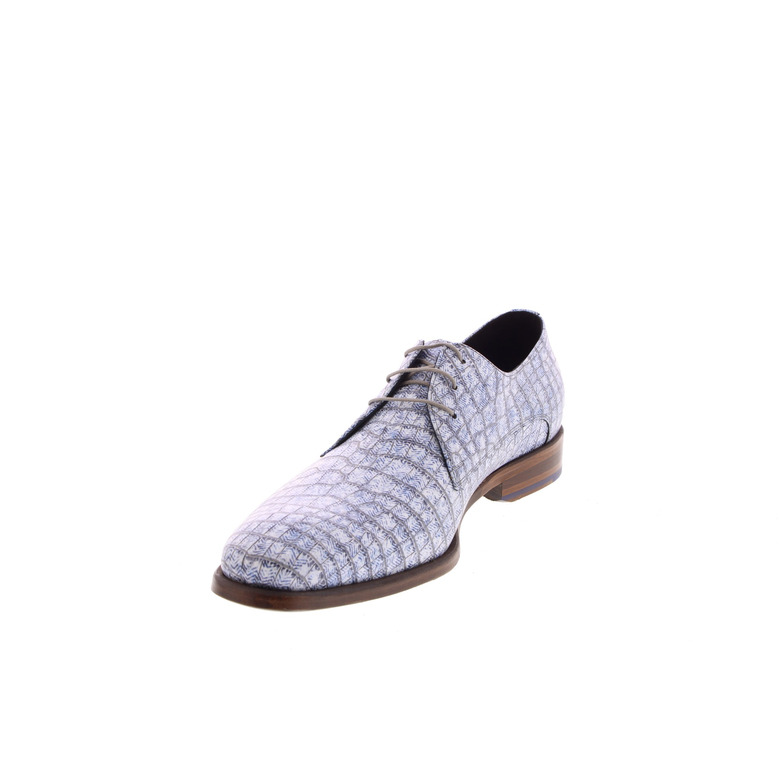 Floris Van Bommel chaussures à lacets bleu 3