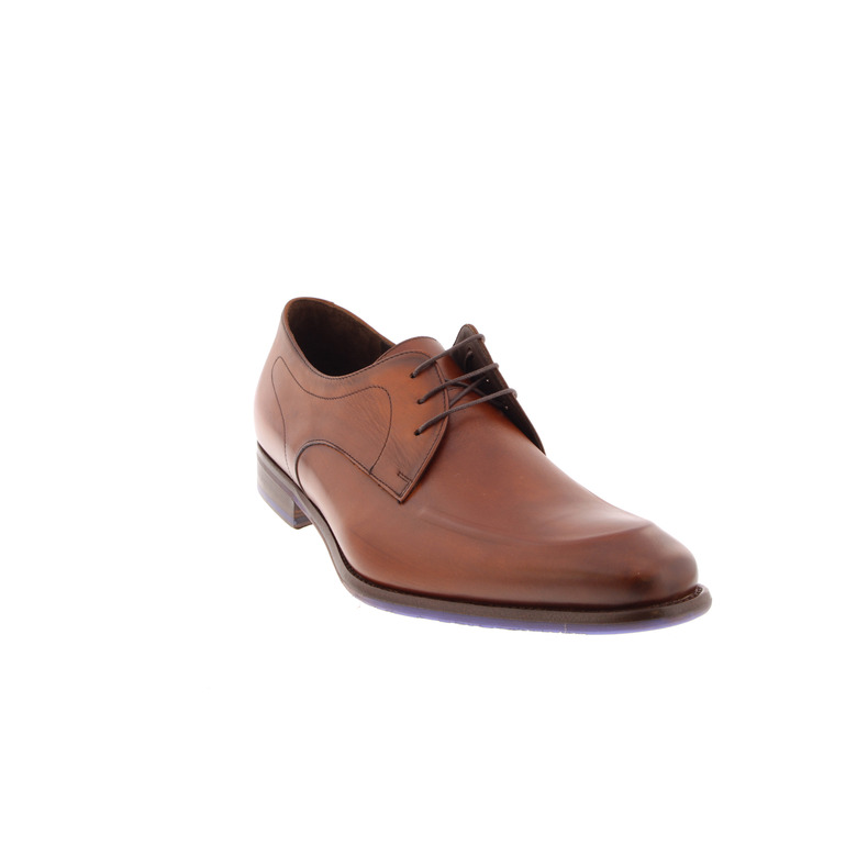 Floris Van Bommel chaussures à lacets cognac 2