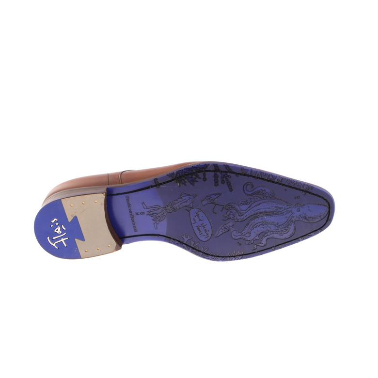Floris Van Bommel chaussures à lacets cognac 5