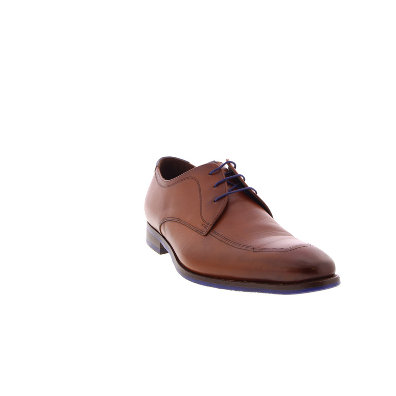 Floris Van Bommel chaussures à lacets cognac 2