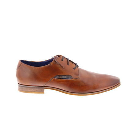 Bugattishoes lace shoes cognac
