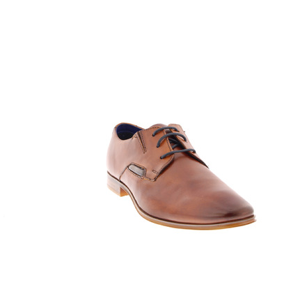 Bugattishoes lace shoes cognac