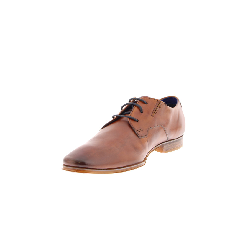 Bugattishoes lace shoes cognac 3