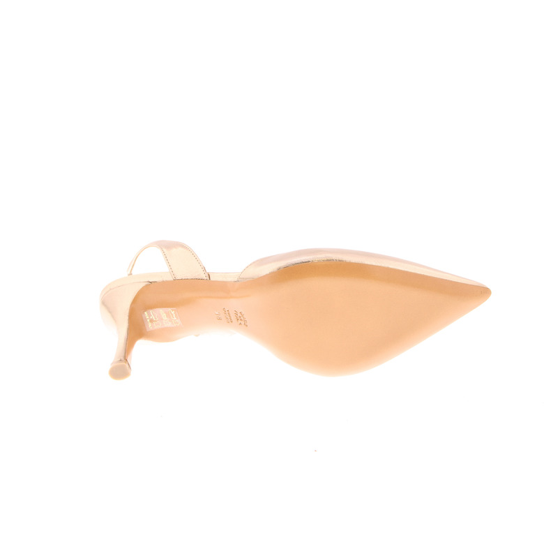 Enzo Di Martino pumps gold 5