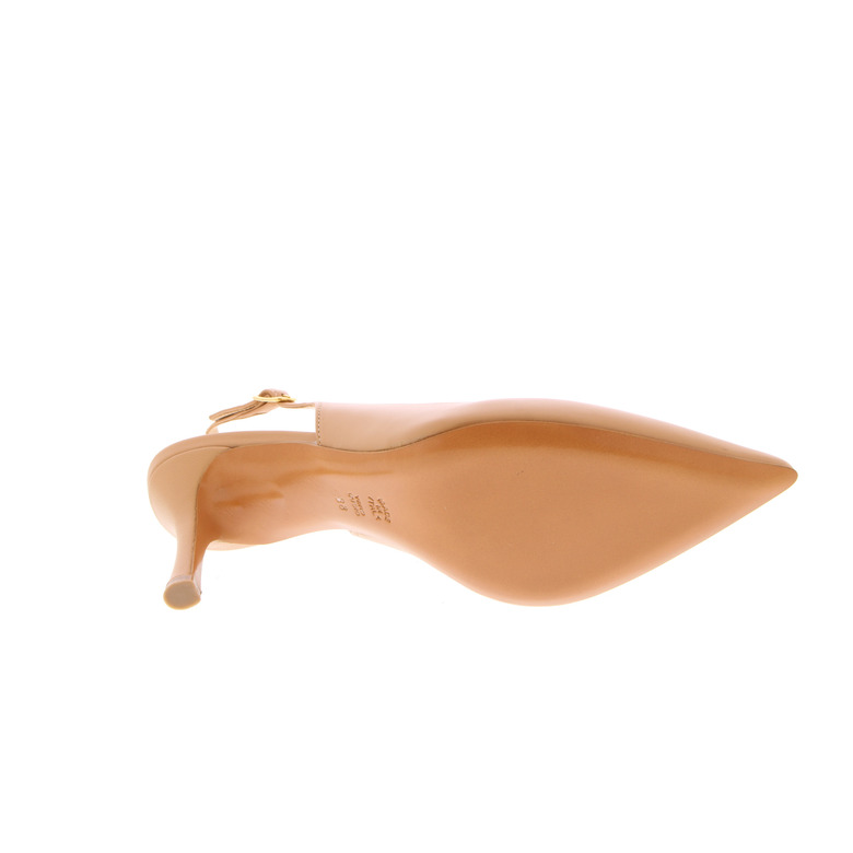 Enzo Di Martino pumps camel 5