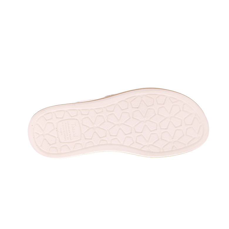 Think! thong slippers lightbrown 5