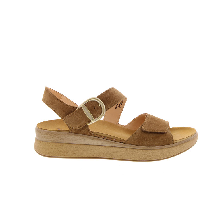 Think! sandals cognac