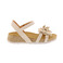 Think! sandals ecru 1