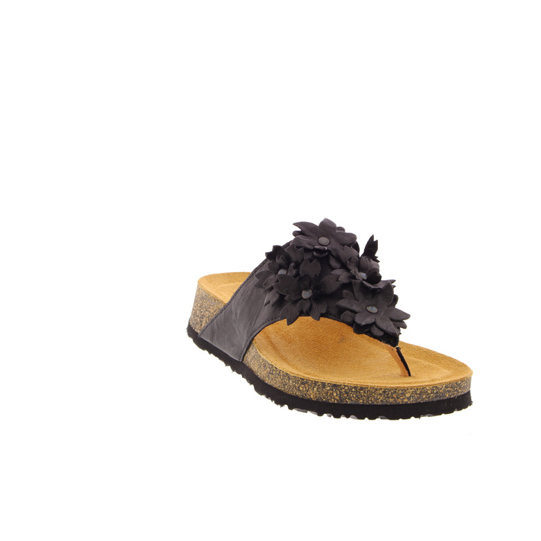 Think! slippers zwart 2