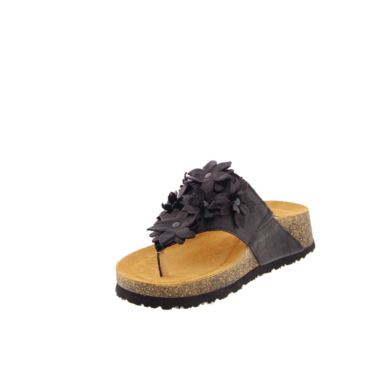 Think! slippers zwart 3