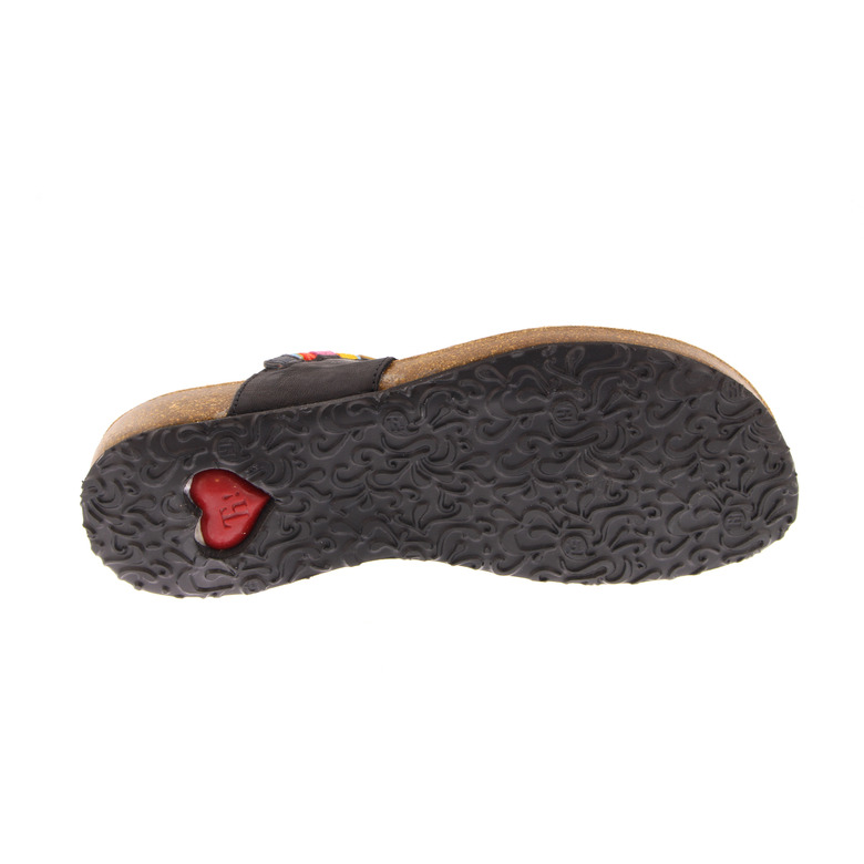 Think! slippers zwart 5
