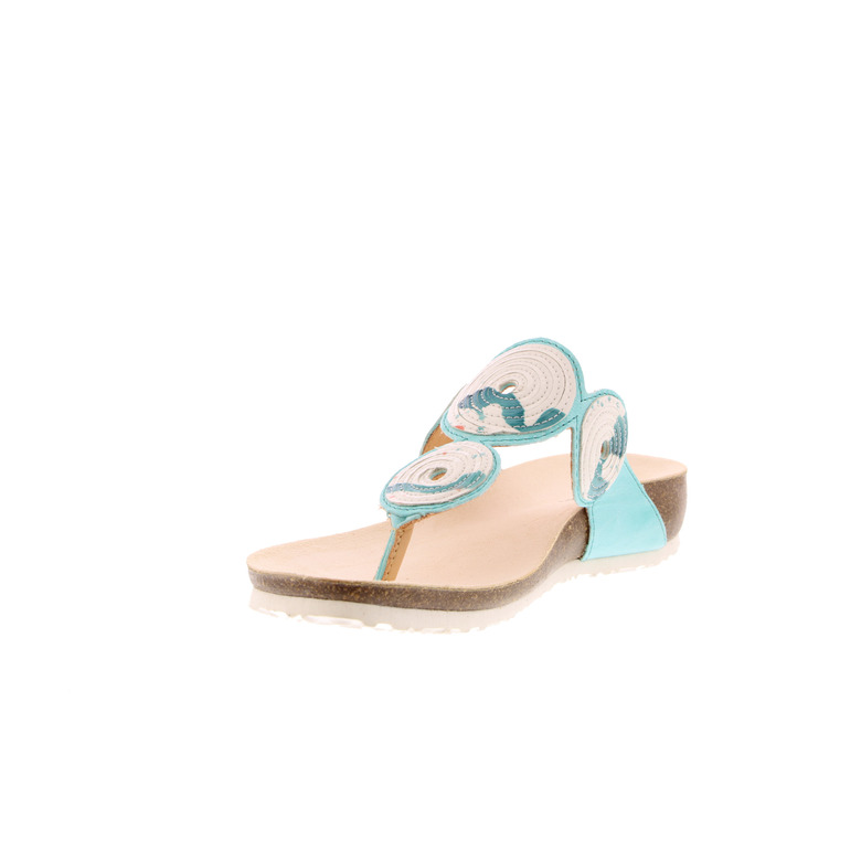 Think! slippers blauw 3