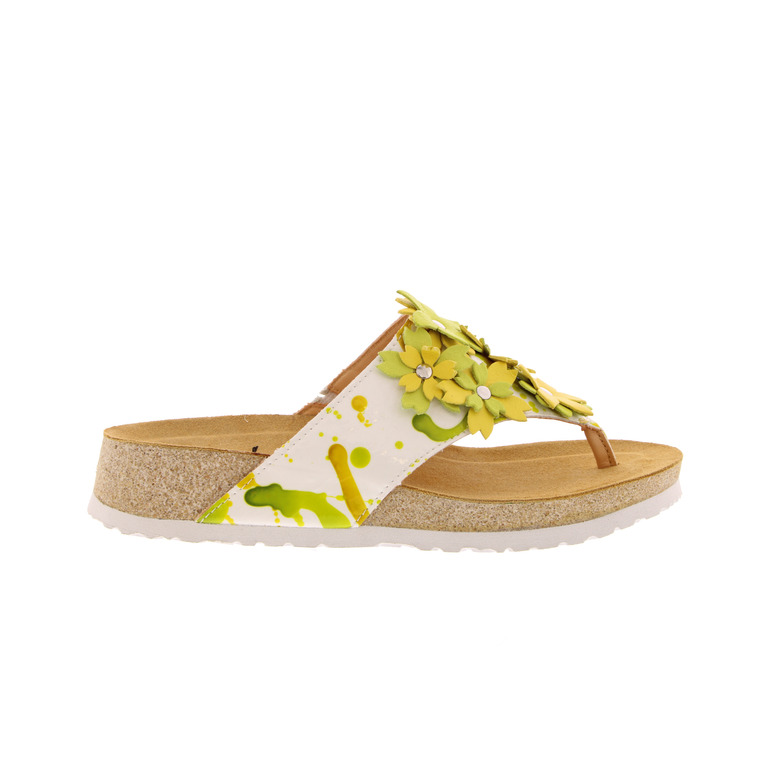 Think! slippers geel