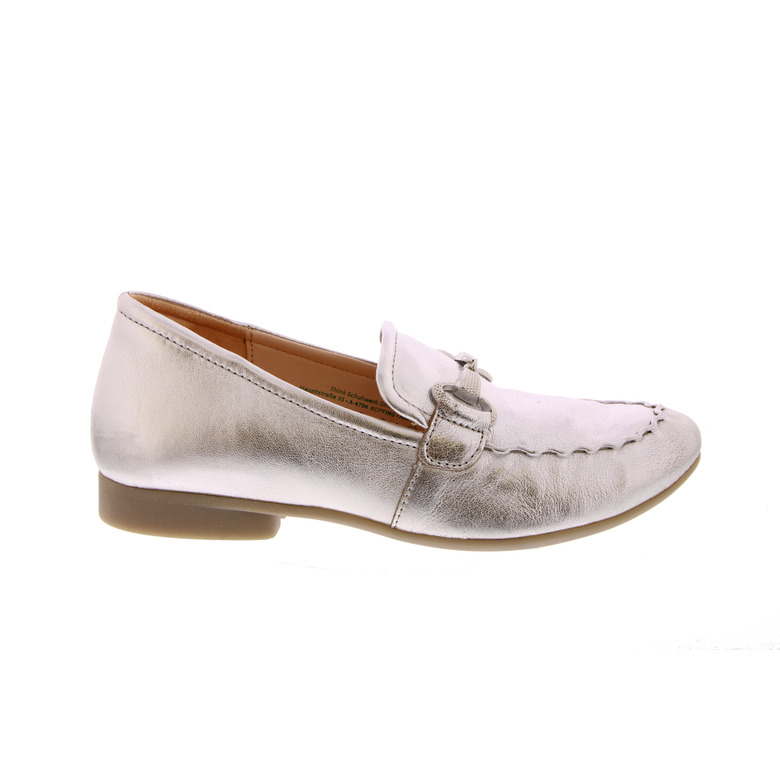 Think! moccasins argent 1