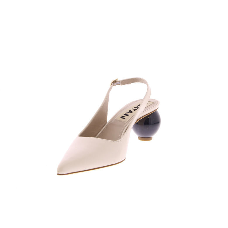 Natan pumps ecru 3