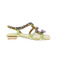 Alma En Pena sandals green 1