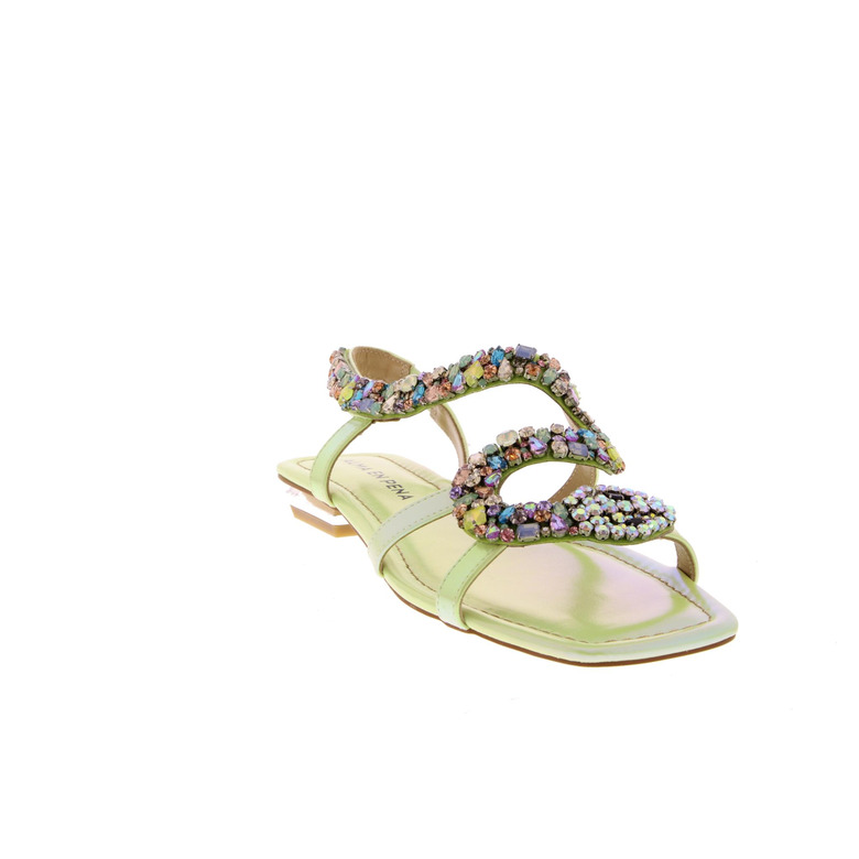 Alma En Pena sandals green 2