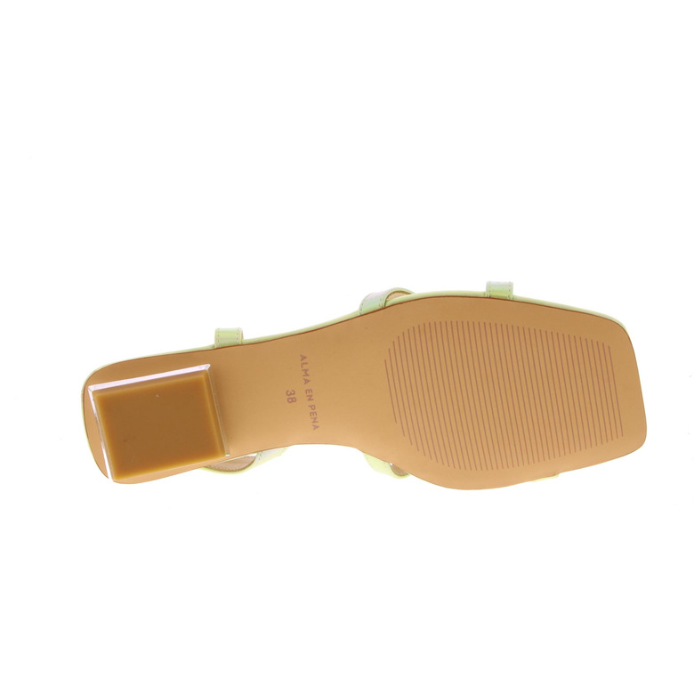 Alma En Pena sandals green 5