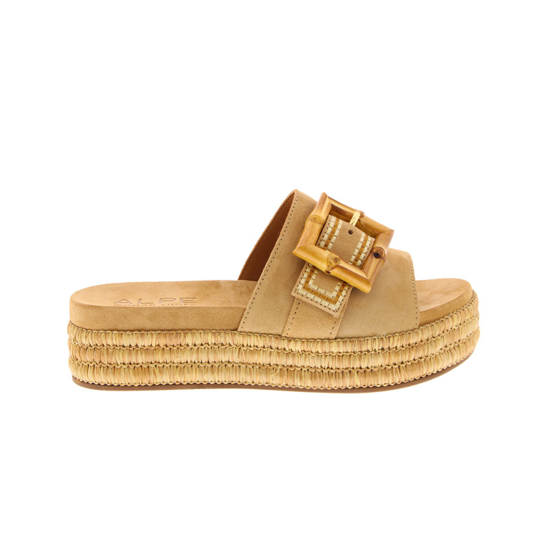 Alpe slippers camel 1