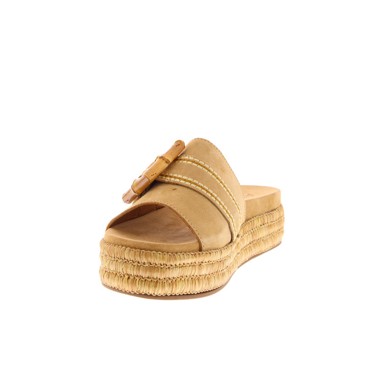 Alpe slippers camel 3