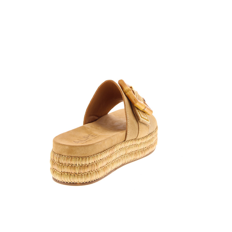 Alpe slippers camel 4