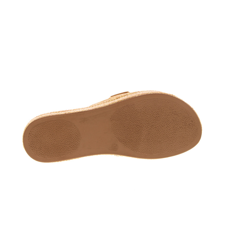 Alpe slippers camel 5