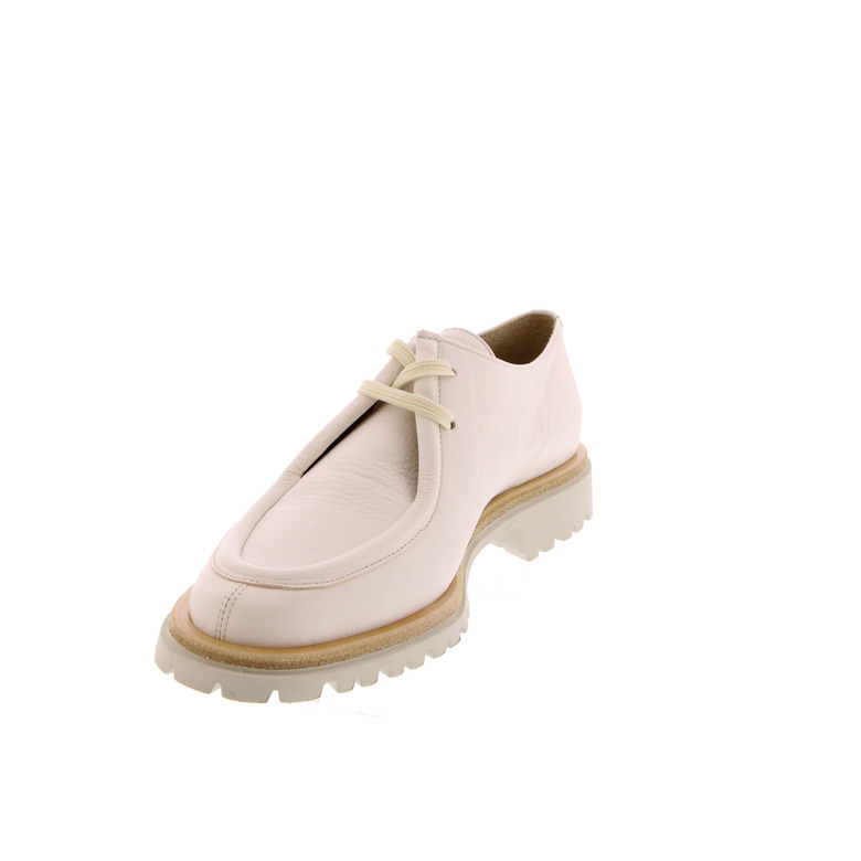 Brunate chaussures à lacets ecru 3