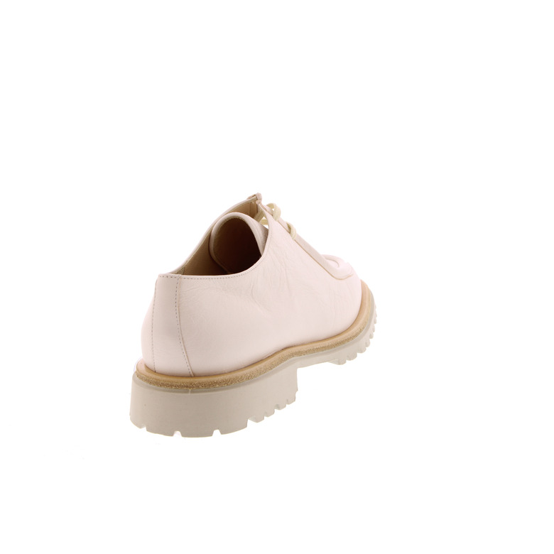 Brunate chaussures à lacets ecru 4