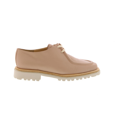 Brunate chaussures à lacets nude