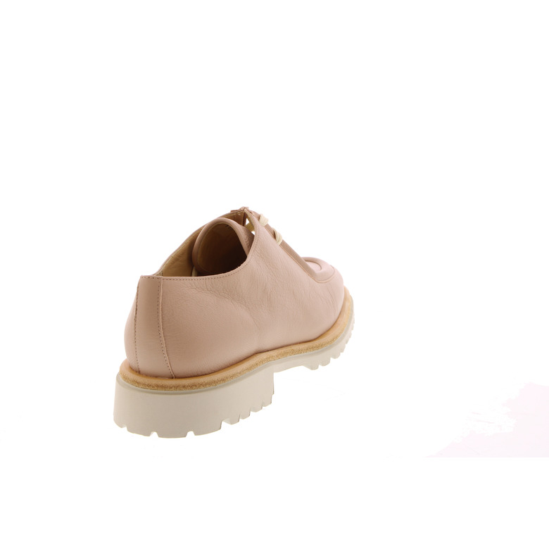 Brunate chaussures à lacets nude 4