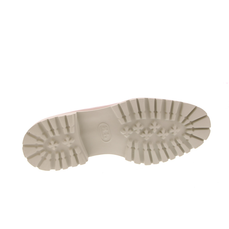 Brunate chaussures à lacets nude 5