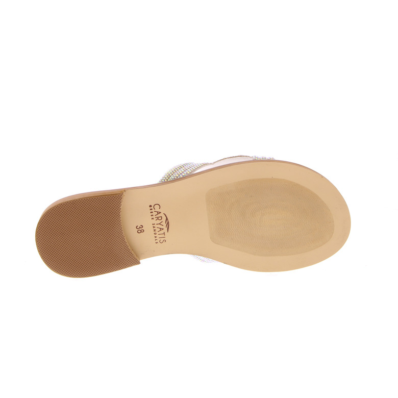 Caryatis slippers zilver 5